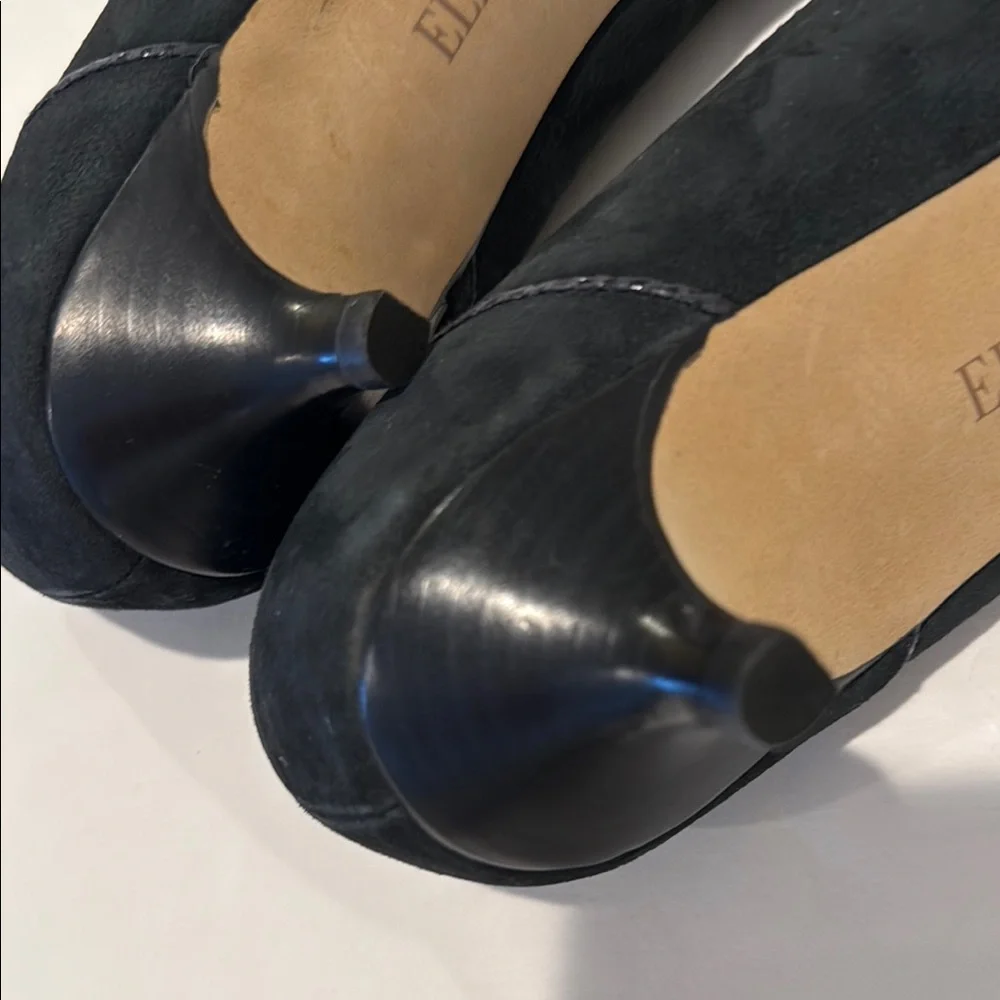 Ellen Tracy Black Flats & Loafers Sleek Design - Picture 7 of 11